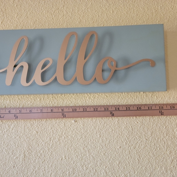 Hello Sign NWT - Picture 3 of 4